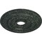 Ekena Millwork Oldham Ceiling Medallion (Canopies up to 8 5/8"), 18"OD x 3 3/8"ID x 7/8"P, Painted Turtle Crackle CM18OL1PTC - alternate 4